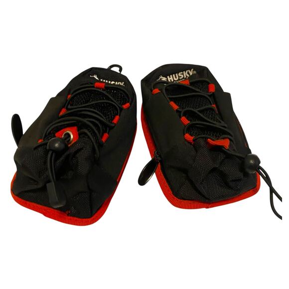 Set of TWO Husky Holdalls Mini-Mouth Bag Tool Pouch with Belt Clip - Picture 9 of 14